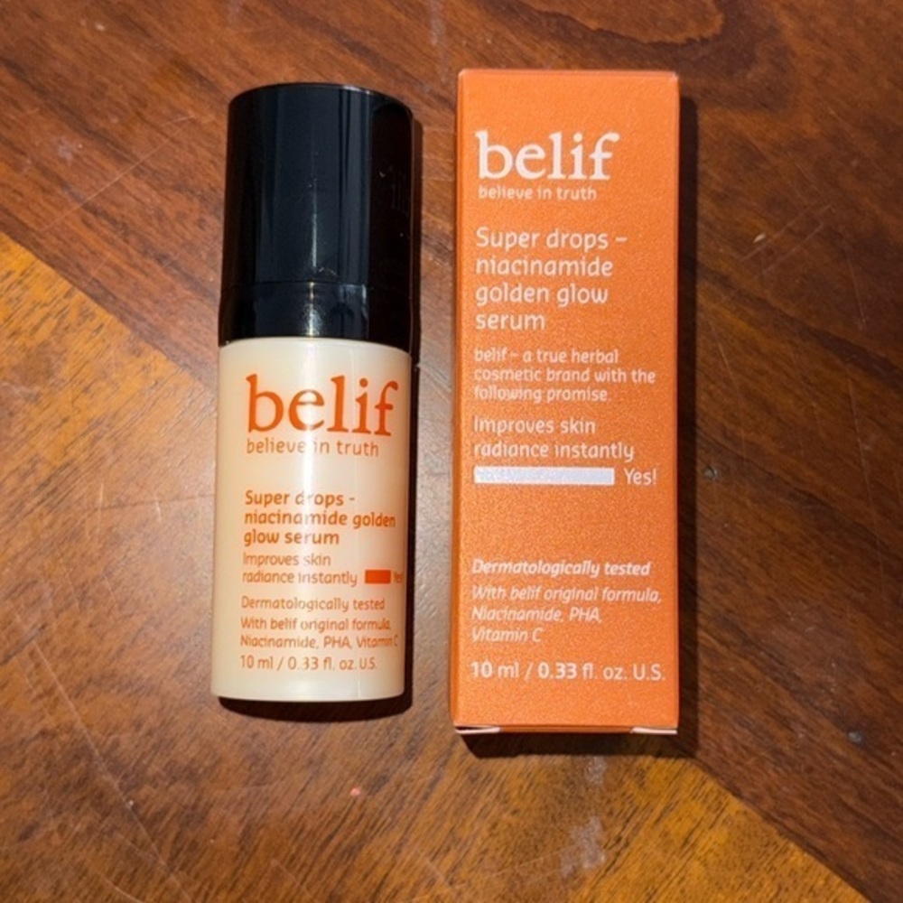 Belif Super Drops-Niacinamide Golden Glow Serum